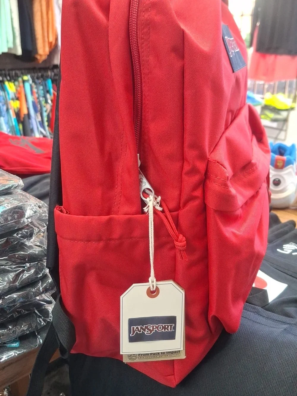 Jansport Red Everyday Classic Backpack